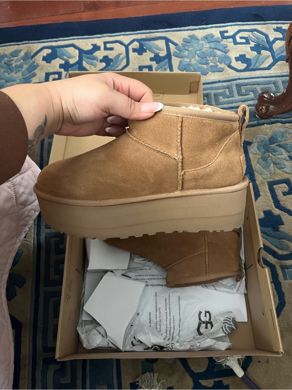 Platform UGG Mini boot